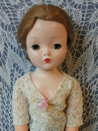 Vintage Madame Alexander Cissy Doll Strawberry Blonde Ec