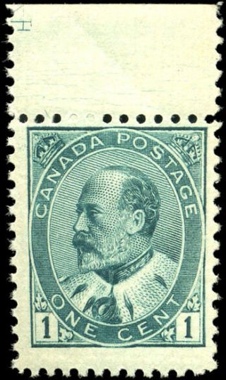 Canada 89iv F Og Nh 1903 King Edward Vii 1c Green 