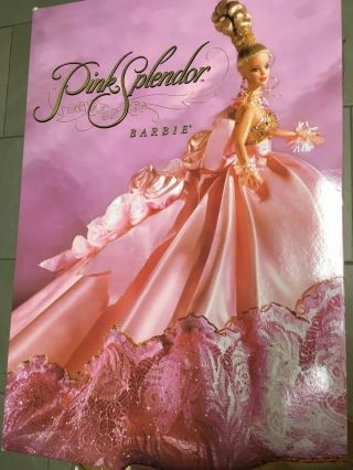 Mattel Pink Splendor Barbie 1996 Limited Edition - Never Removed From Box