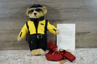 Steiff Ralph Lauren Polo Teddy Bear W Sunglasses,  Ski Pants,  Hat 664 Of 800