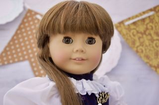 White Body Samantha American Girl 18” Doll Pleasant Company Ooak Historical Gotz