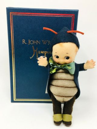 R.  John Wright Peeper Kewpie Bug Kewpie Felt Doll Le250 - Nrfb