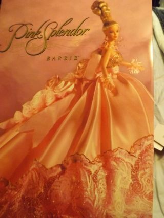 Mattel Pink Splendor Barbie 1996 Limited Edition -.  See Below