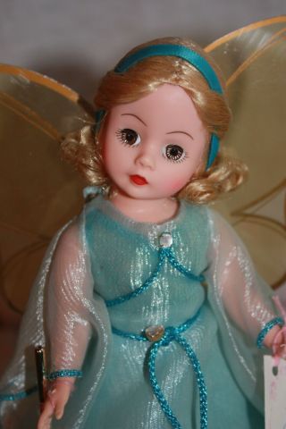 MIB Madame Alexander Disney Blue Fairy Tree Topper Doll 79545 - Rare 1995 Only 2