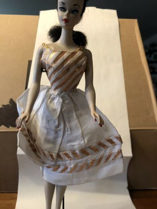 1627 Vintage Barbie " Country Club " Dress Very Hard To Find 1965