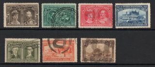 Canada 1908 Quebec Tercentary Mint/used Set Scott 96//103