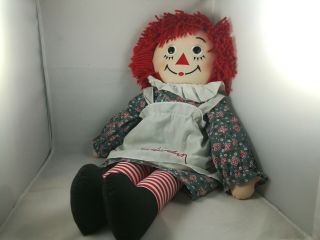 Raggedy Ann - Dakin 85th Birthday Edition Character Doll 25 " Tall
