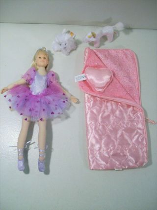Only Hearts Club Karina Grace Ballerina Doll Sleeping Bag Unicorn Dog Pillow