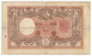 Italy,  1000 Lire 1947,  18.  1.  1947,  Pick 72c,  G 3