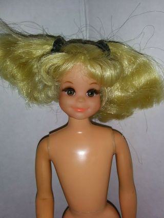 Vintage Mattel Living Fluff Doll Barbie Skipper Skooter Only Doll So Cute