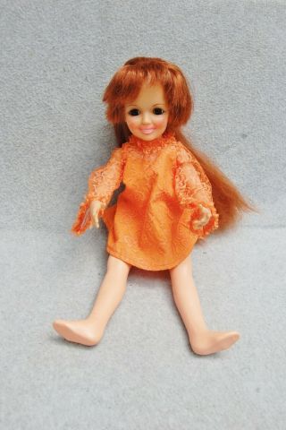 Crissy Doll Ideal Toy Clothes Dress Panties 18 " Vintage 1969 Hair Grows