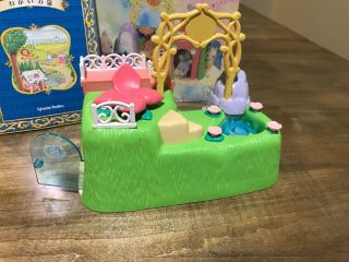 Sylvanian Families Misty Forest Forest Fountain Of Wishes Vintage 3
