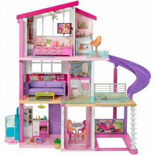 Barbie Dreamhouse Doll 3 Story Dream House Play Set 70,  Accessories Mattel 2019