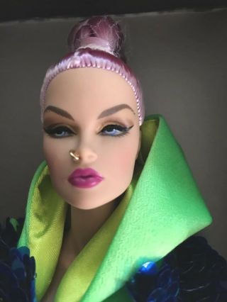 Ifdc Conv Ex Violaine Beyond This Planet Violet Hair Nrfb Nuface Fashion Royalty
