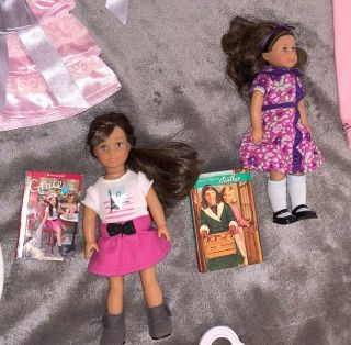 American Girl Grace Outfits With Accessories,  2 Miniature Ag Dolls,  Grace & Ruth