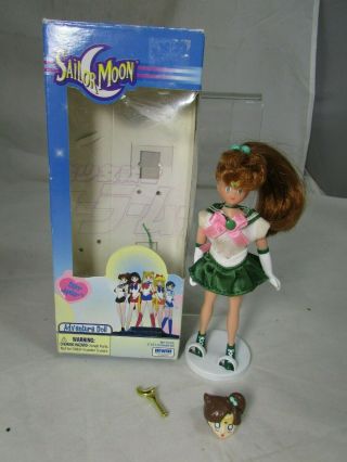 C.  2000 Sailor Moon Adventure Doll Sailor Jupiter 6 " Doll W/ Ring