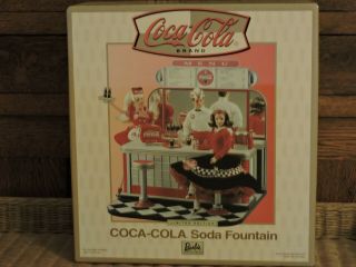 2000 Barbie Coca - Cola Soda Fountain  26980
