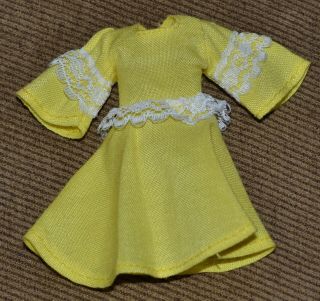 Palitoy Pippa Doll Friend Dancing Britt Yellow Dress 1970 