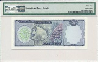 Currency Board Cayman Islands $1 1974 PMG 64EPQ 2
