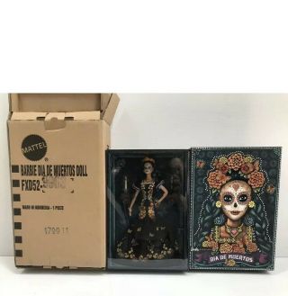Barbie IN HAND Day Of The Dead Dia De Muertos READY TO SHIP USA Brown Box 2