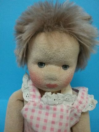 Vintage Kathe Kruse Cloth Doll 14 