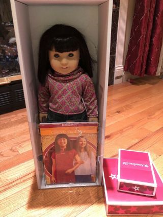 American Girl Doll Ivy Ling Retired With Book Accessories Years