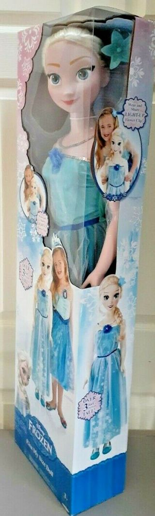 Disney Frozen My Size Elsa 38 Inch Doll (2014) 1st Edition - - 2