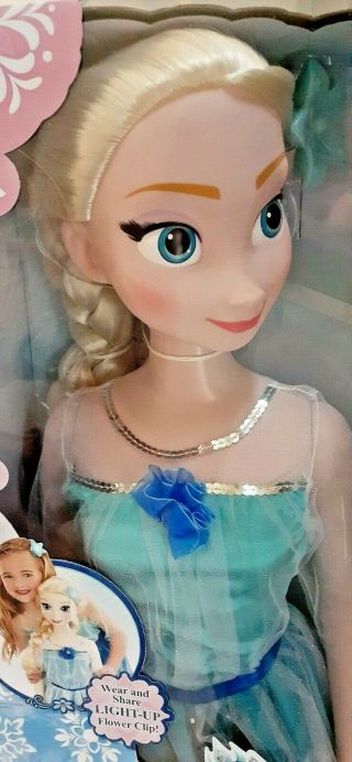 Disney Frozen My Size Elsa 38 Inch Doll (2014) 1st Edition - - 3