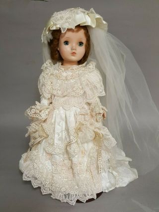 Vintage Madame Alexander Binnie Walker Doll 14 " Cissy Face