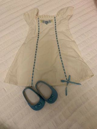 American Girl Caroline Nightgown And Slippers Pajamas