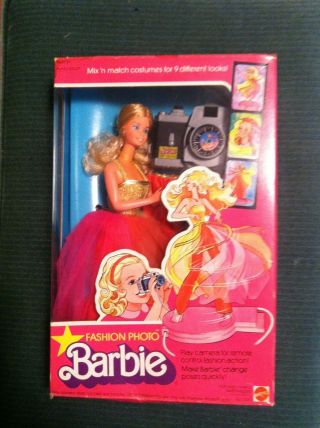 Vintage Barbie Doll Superstar Fashion Photo From 1977 Rare
