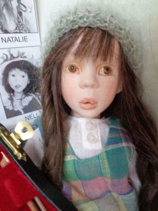 Rare 1993 Sandi Mcaslan Artist Doll Amy Limited Edition 66/100 Shy Violinist