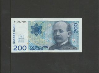 200 Kroner Norway Vf,  1994