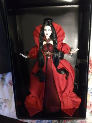 Haunted Beauty Gothic Vampire Barbie Doll Gold Label Nib Mattel