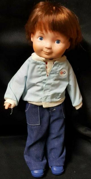 Vintage 1981 Fisher Price My Friend Mikey Boy Doll Clothes & Shoes 16 "