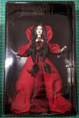 Haunted Beauty Gothic Vampire Barbie Doll Gold Label Nib Mattel