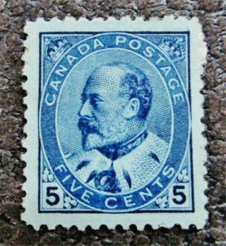 Nystamps Canada Stamp 91 Og H Un$400 Vf