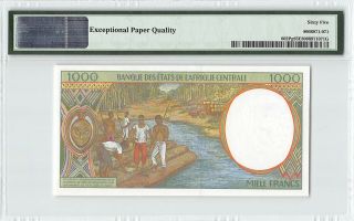 Central African States / Chad 2000 P - 602Pg PMG Gem UNC 65 EPQ 1000 Francs 2