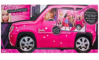 Barbie Fashionistas Ultimate Expandable Limo Limousine Vanity Pop Up Mirror