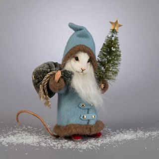 R.  John Wright Kris Kringle Mouse Father Christmas Series With Box/certificate