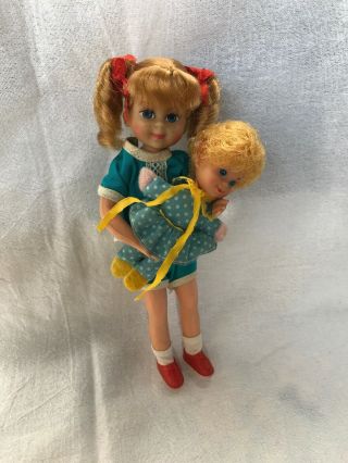 Vintage Buffy/mrs Beasley 1965 Mattel.  Dolls