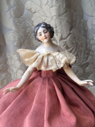 Half - Doll/demi - Figurine/buste Porcelaine/teepuppe/dressel & Kister