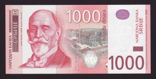 Serbia - 1000 Dinara,  2003 - P 44b - Unc
