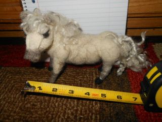 Needle Felted Animal Little Wild Pony Horse Wool Art Sculpture Ooak
