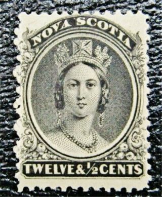 Nystamps Canada Nova Scotia Stamp 13 Og H $42