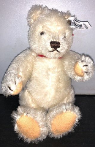 Vintage White Steif Bear - 0203/18 - Made In Western Germany All W Tag
