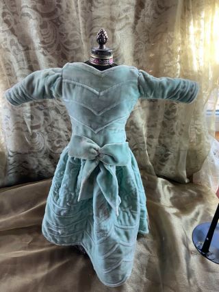 Vintage/antique… French Fashion Doll Dress - Velvet - 20” Doll