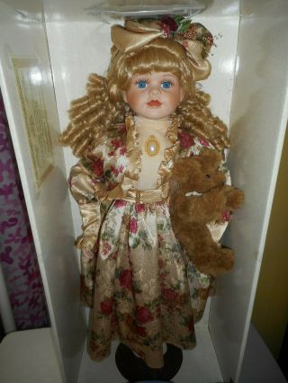 Vintage - 28 " - Collectors Choice - Dandee - Porcelain Doll - -