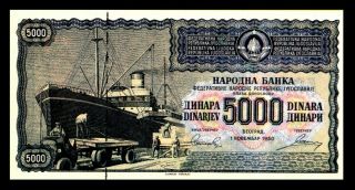 5000 Dinara 1949,  Suverena 50 Denari,  10 X 10 Denari,  Croatia - 50000