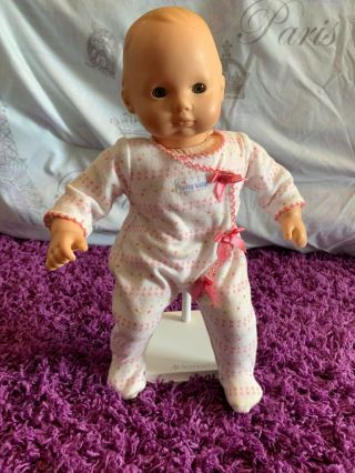 American Girl Bitty Blue Eyed Light Skin And Hair 15 " Baby Doll - Gently Loved